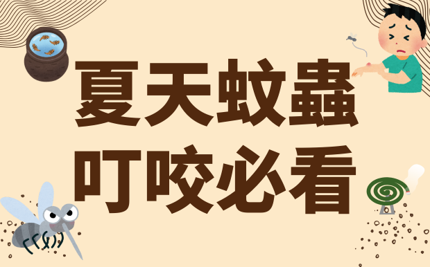 夏天蚊蟲叮咬必看:蚊子包越抓越大怎麼辦？3分鐘止癢秘訣