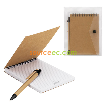 禮品訂造環保記事本(帶環保筆)紀念品