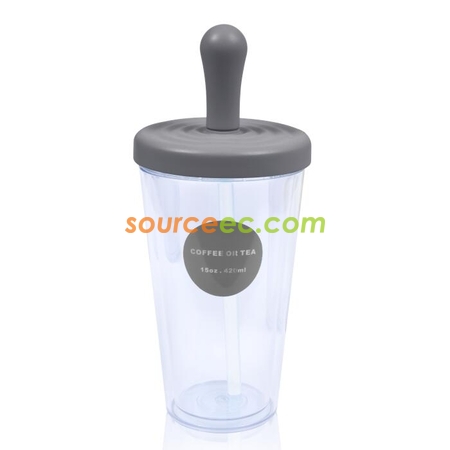 禮品訂造水滴密封吸管杯紀念品