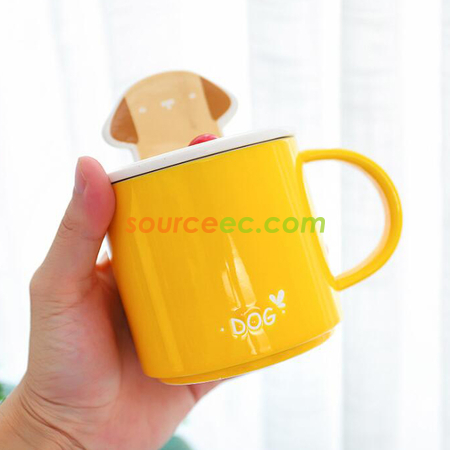 禮品訂造動物陶瓷杯紀念品