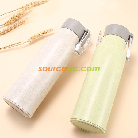禮品訂造350ML無鉛玻璃麥香杯可擕式戶外用水杯紀念品