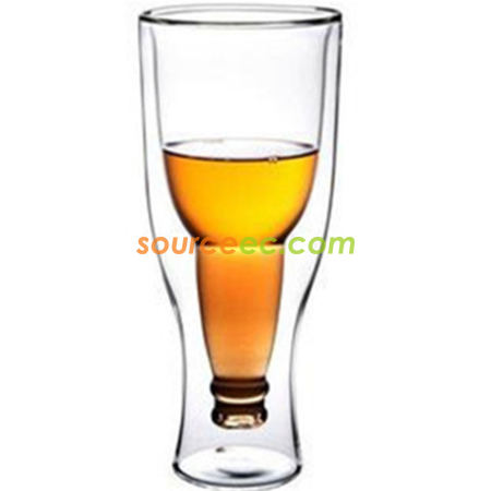 禮品訂造雙層啤酒杯紀念品