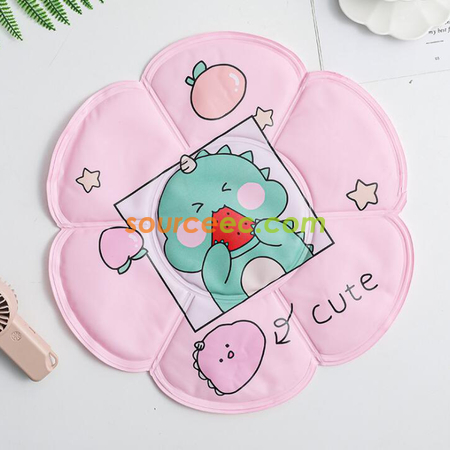 禮品訂造卡通冰晶坐墊紀念品