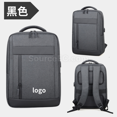 禮品訂造透氣USB充電時尚後背包紀念品