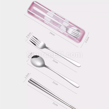 禮品訂造316 不銹鋼自備餐具套裝紀念品