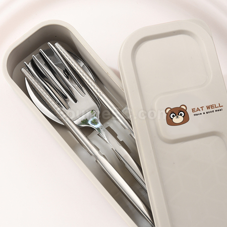 禮品訂造不銹鋼自備餐具套裝紀念品