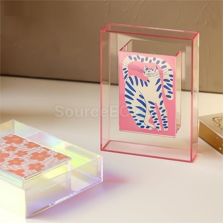 禮品訂造炫彩亞克力相框紀念品