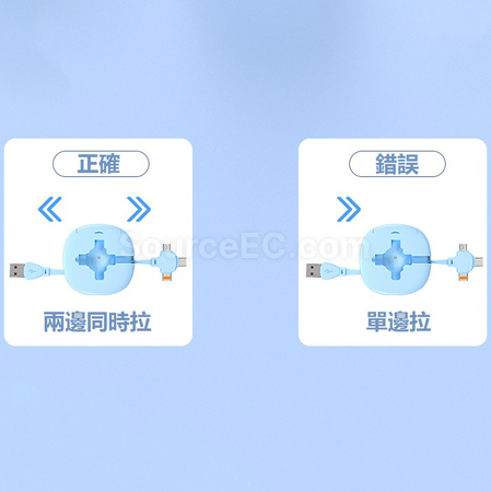 禮品訂造三合一充電線紀念品
