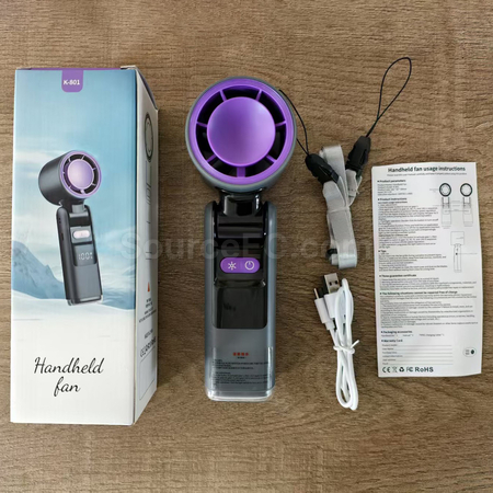 禮品訂造便攜折疊冰敷風扇紀念品