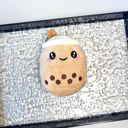 禮品訂造珍珠奶茶鑰匙扣紀念品