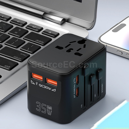 禮品訂造旅行萬用轉換插頭紀念品