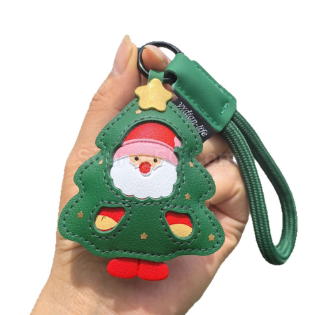 禮品訂造聖誕掛件鑰匙扣紀念品