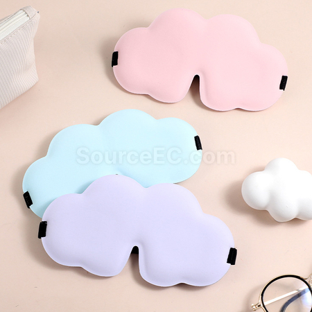 禮品訂造3D雲朵眼罩紀念品