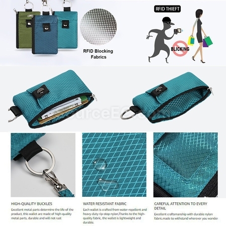 禮品訂造RFID防盜零錢包紀念品