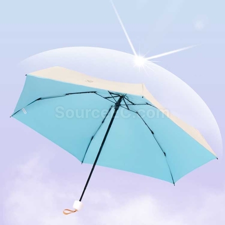 禮品訂造五摺彩膠晴雨傘紀念品