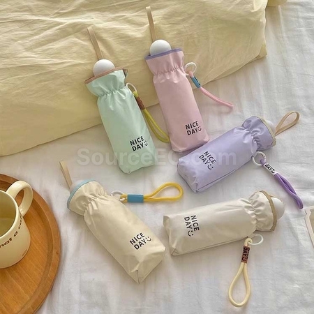 禮品訂造五摺彩膠晴雨傘紀念品