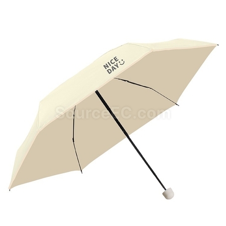 禮品訂造五摺彩膠晴雨傘紀念品