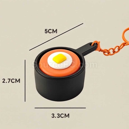 禮品訂造減壓按鍵鑰匙扣紀念品