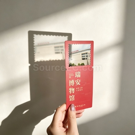 禮品訂造反轉底片光影票根座檯月曆紀念品