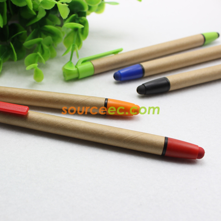 禮品訂造觸屏環保筆紀念品