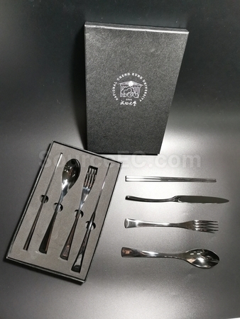 便攜可重用餐具 | 筷子套裝 | 環保餐具套裝 | 環保棉袋木製餐具套裝 | 不銹鋼環保餐具