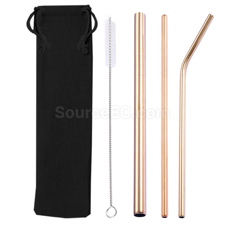 禮品訂造環保吸管帶袋紀念品