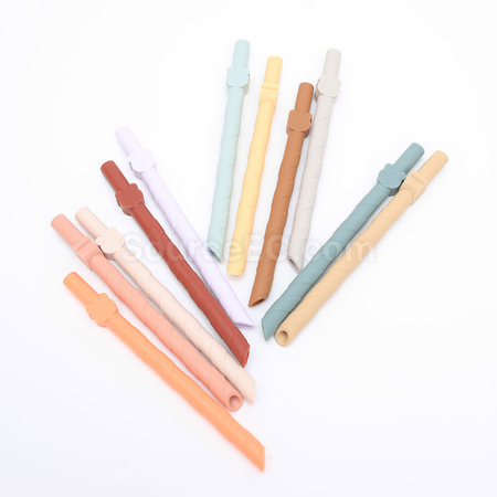 禮品訂造矽膠吸管套裝紀念品