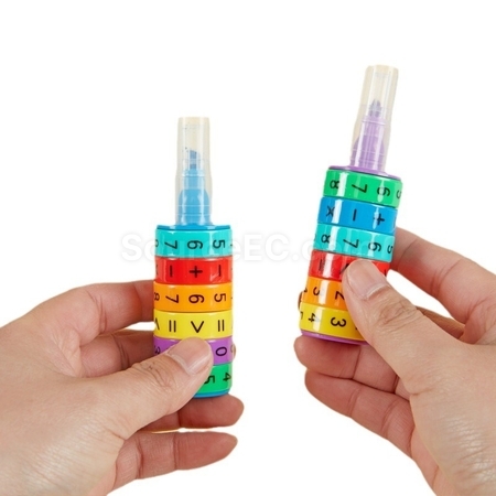 禮品訂造益智運算熒光筆紀念品