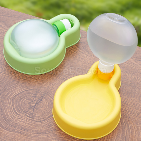 禮品訂造寵物戶外可折疊水壺紀念品