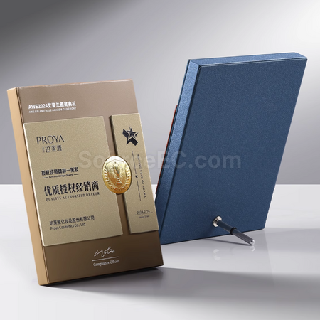 禮品訂造皮革金屬獎牌紀念品