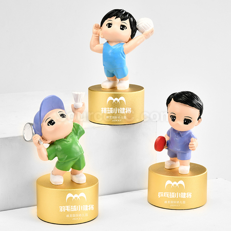 卡通動漫公仔獎座 - 最新禮品 - 採購易禮品公司