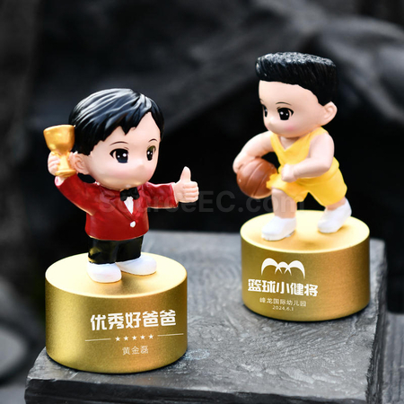 卡通動漫公仔獎座 - 最新禮品 - 採購易禮品公司