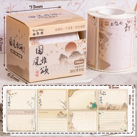 禮品訂造抽拉式便條紙紀念品