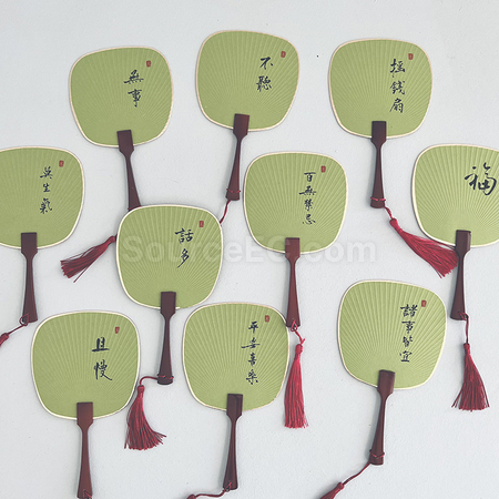 禮品訂造日式小團扇紀念品