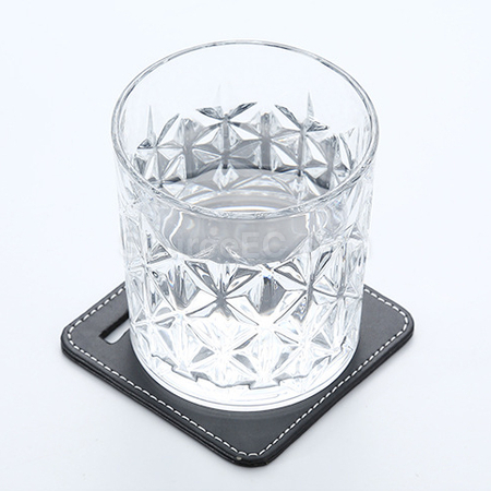 禮品訂造PU皮革杯墊套裝紀念品