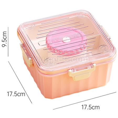 禮品訂造透明沙律飯盒紀念品