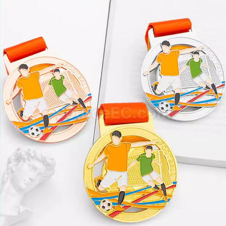 禮品訂造足球金屬獎牌紀念品