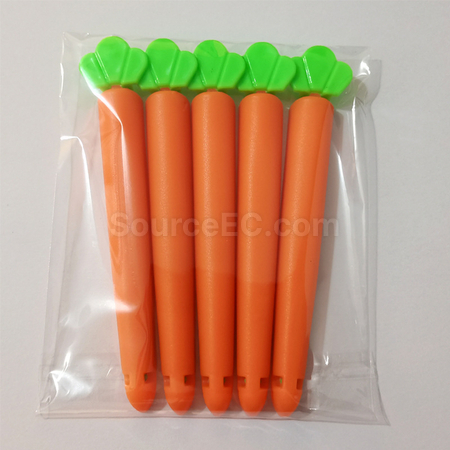 禮品訂造胡蘿蔔冰箱貼封口夾紀念品