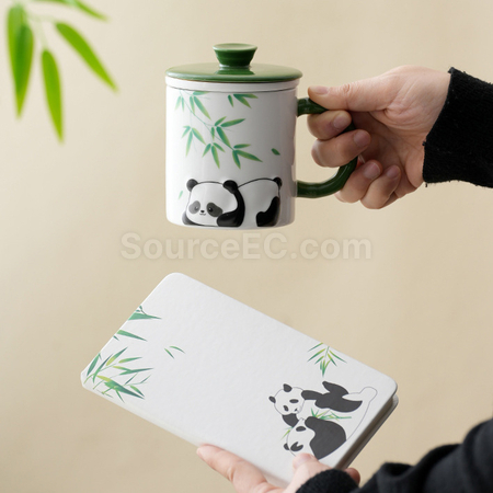 禮品訂造簽字筆+陶瓷杯+筆記本套裝紀念品