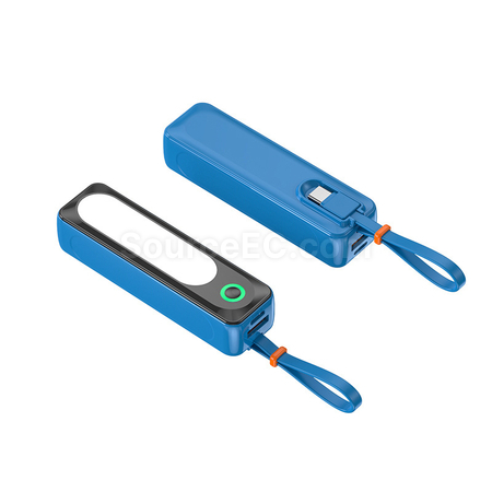 禮品訂造帶線膠囊移動電源紀念品
