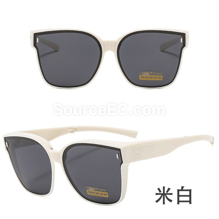 禮品訂造可折疊套鏡近視太陽眼鏡紀念品