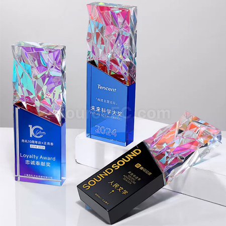 禮品訂造創意水晶獎座紀念品