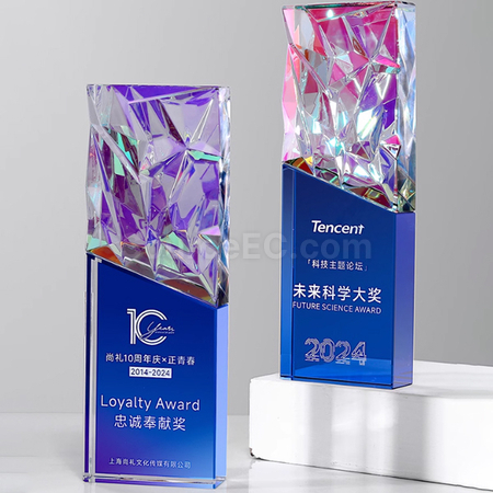 禮品訂造創意水晶獎座紀念品