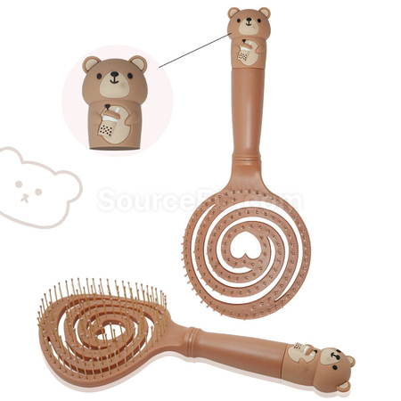 禮品訂造小熊按摩梳紀念品