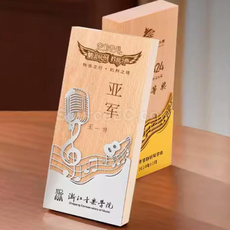 禮品訂造木獎座紀念品