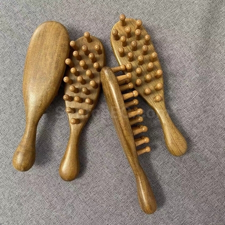 禮品訂造木質按摩梳紀念品