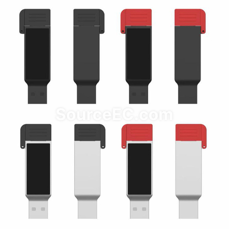 禮品訂造Type-C 發光USB手指紀念品