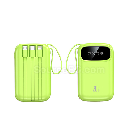 禮品訂造3C認證自帶線移動電源紀念品