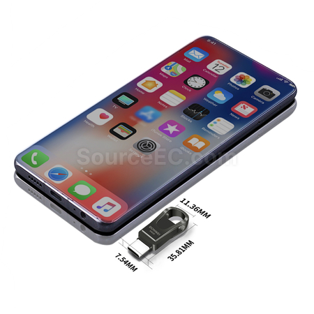 禮品訂造Type-C 兩用USB手指紀念品