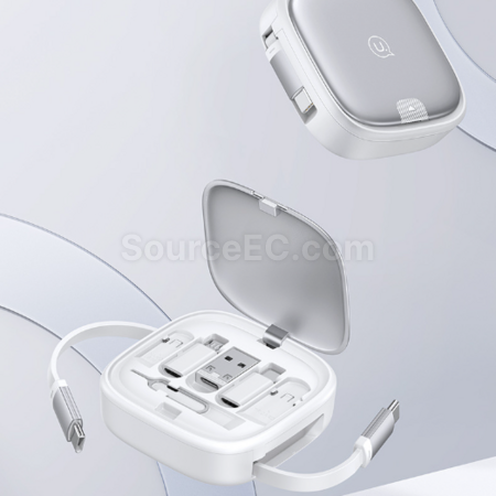 禮品訂造多功能伸縮線自帶收納盒紀念品